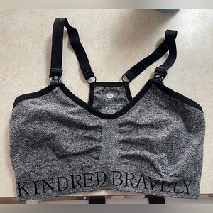 Kindred Bravely Charcoal Nursing Bra